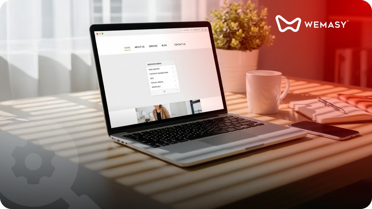 How to structure a website menu