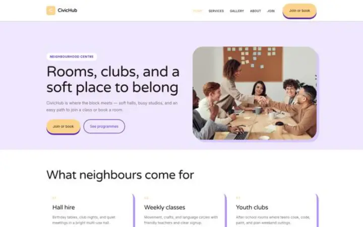 Theme CivicHub