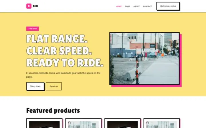 Website for mobility