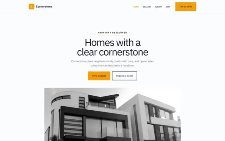 Theme Cornerstone