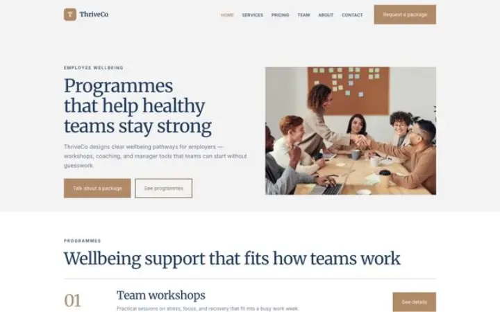 Theme ThriveCo