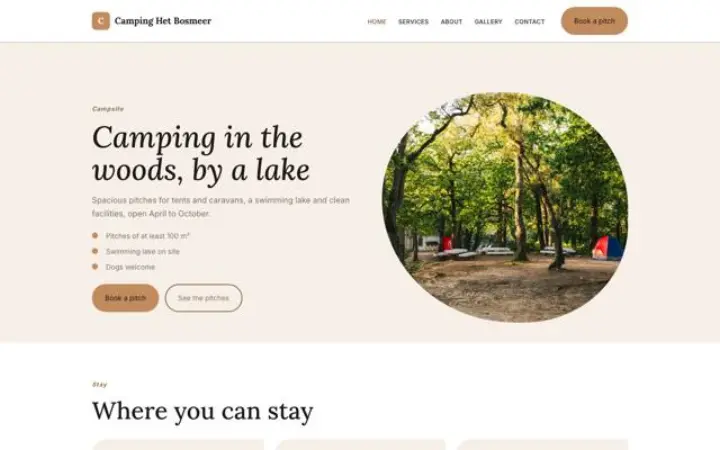 Theme Camping Het Bosmeer
