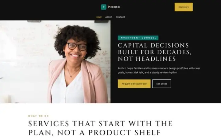 Website for investment