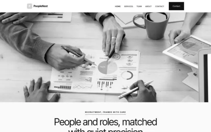 Website for recruiter