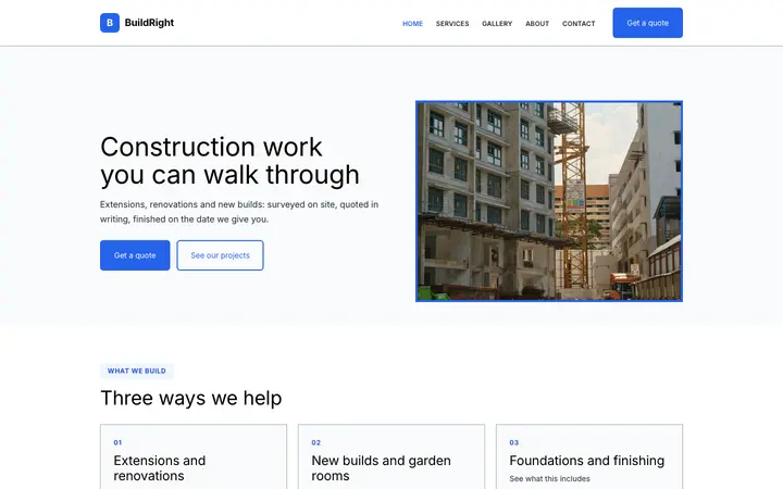 Theme BuildRight