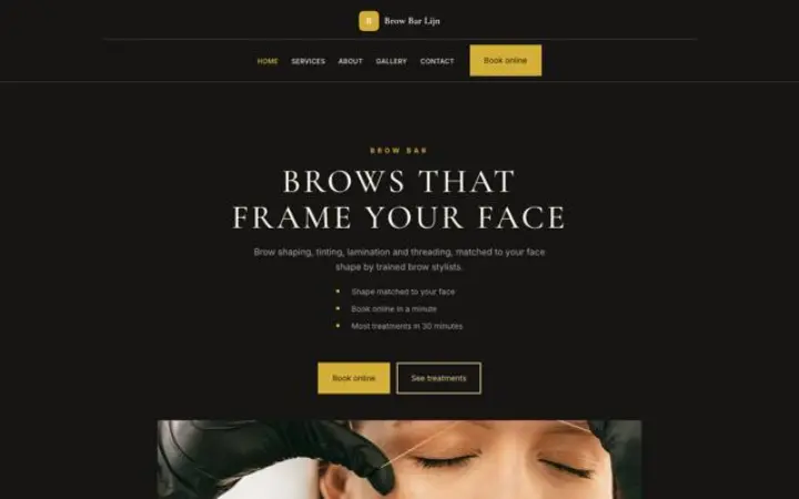 Theme Brow Bar Lijn