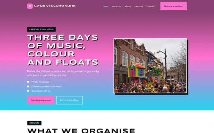 Theme CV De Vrolijke Vonk
